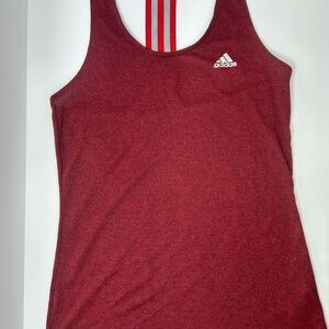Addidas climalite activewear top women’s small racerback Maron atletic tank top